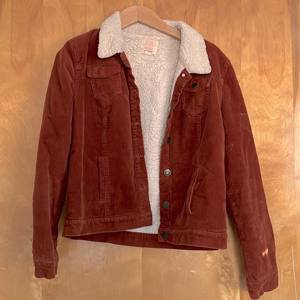Fleece Lined Corduroy Quicksilver Women’s Jacket